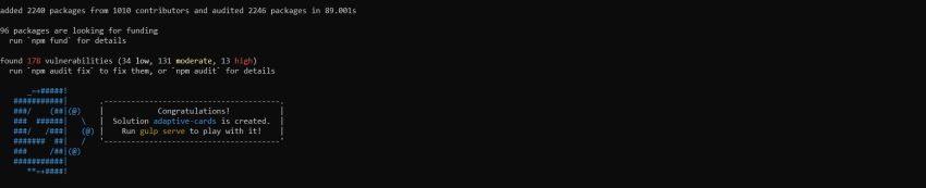 SharePoint Adaptive Cards Extension SPFx to extend Viva Connection